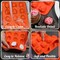 Brain Chocolate Mold, 2 Pack Silicone Halloween Brain Molds (15 Cavity Each), BPA Free Flexible Candy Mold for Chocolate, Candy, Jello, Ice Cubes, Cupcakes, Halloween Party Treats